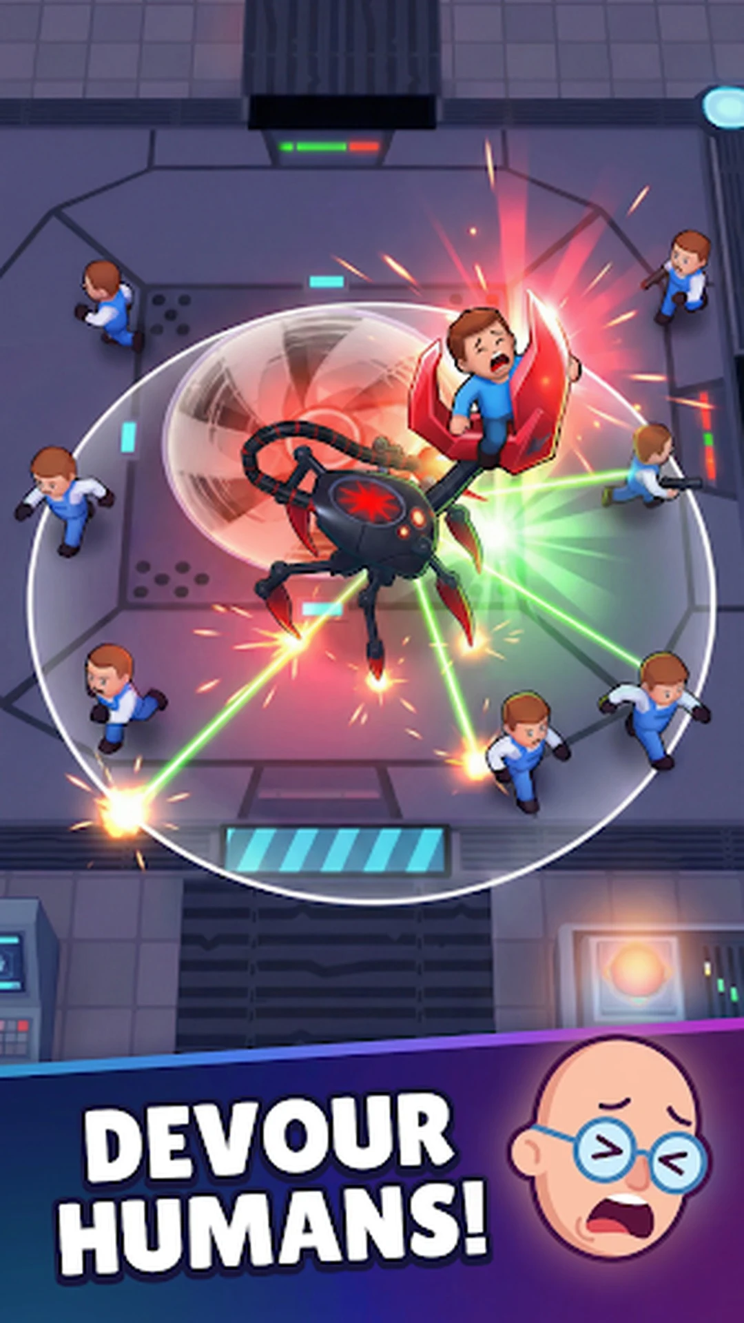 Robot Spider: Idle Invasion screenshot