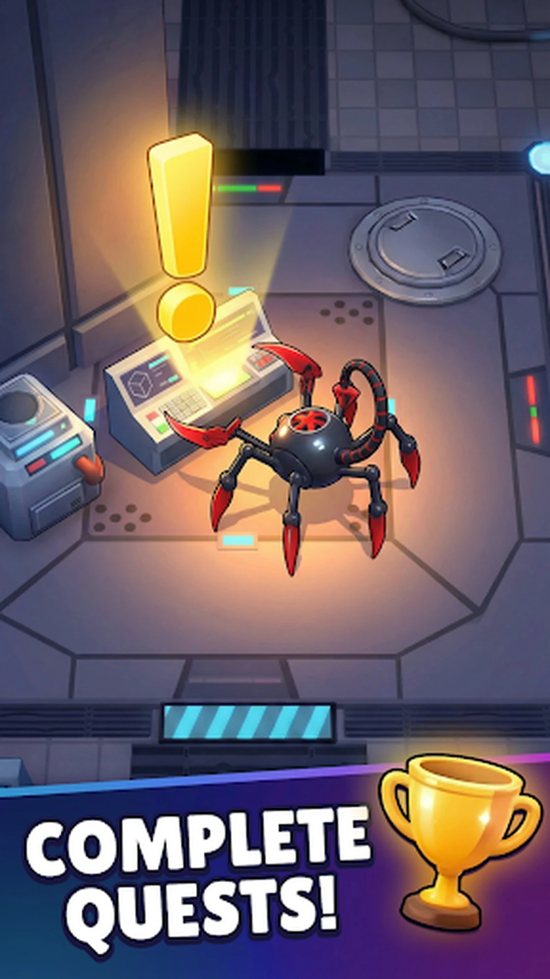 Robot Spider: Idle Invasion screenshot