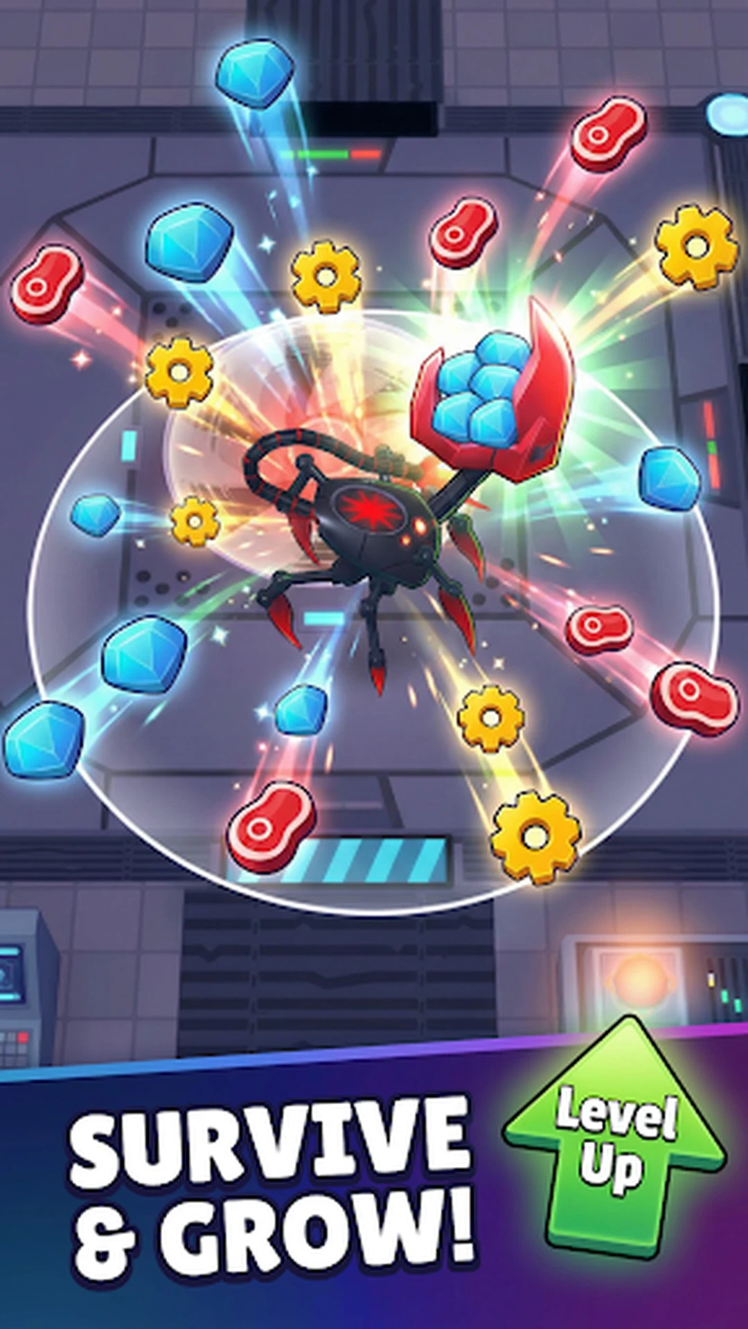 Robot Spider: Idle Invasion screenshot