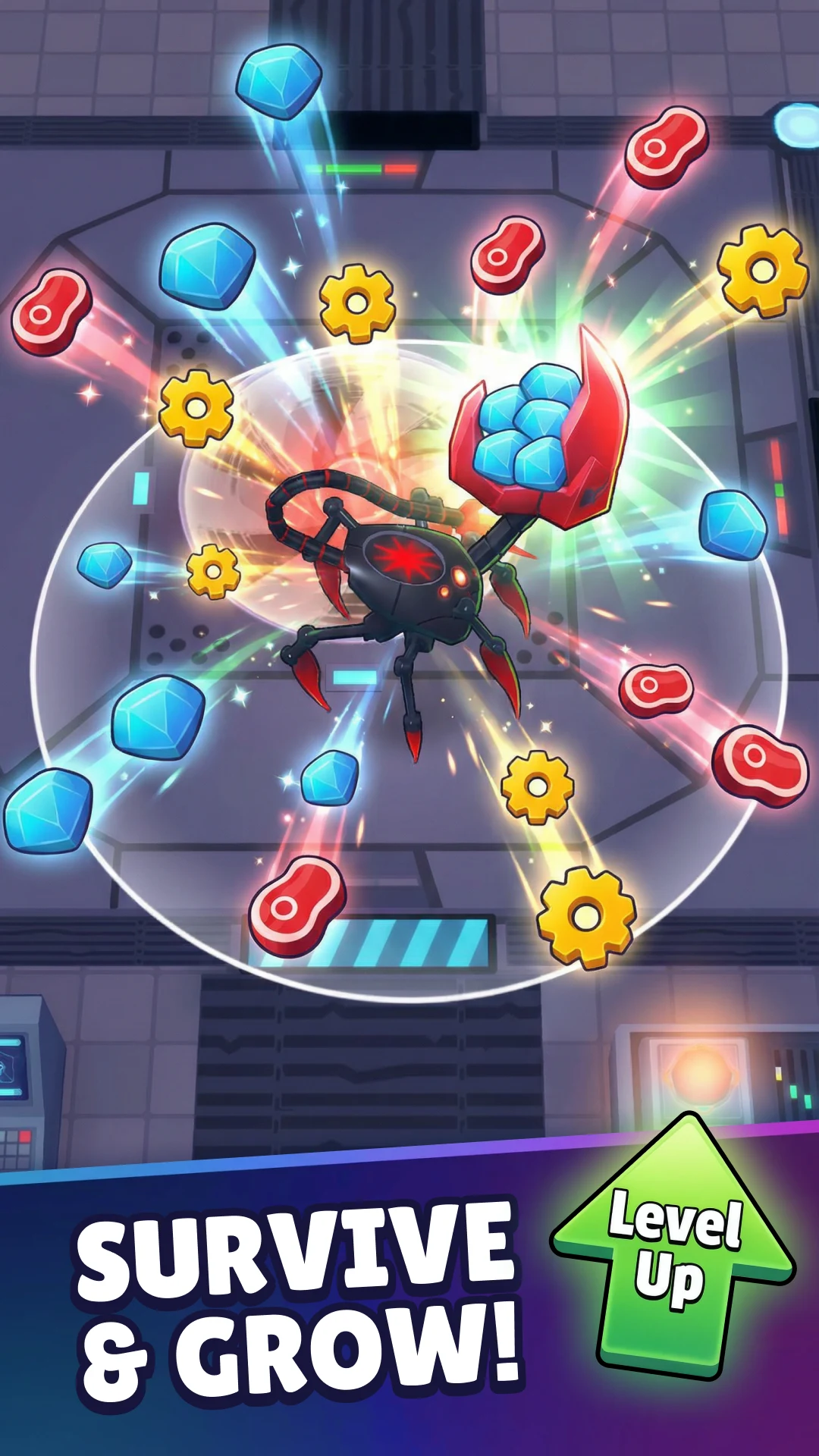 Robot Spider: Idle Invasion screenshot